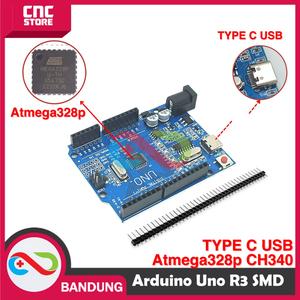 Jual ARDUINO UNO R3 ATMEGA328P SMD CH340 ATMEGA328P TYPE-C - Kota Depok ...