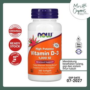 Now Foods Vitamin D3 1000 Iu 360 Softgels - Low Price, Check Reviews - Foto 4