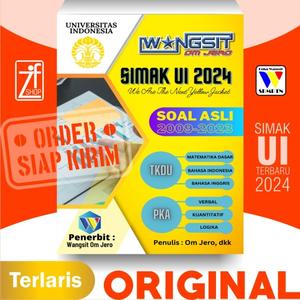 Jual PROMO Buku Wangsit SIMAK UI Update Sistem Terbaru UTBK SNBT 2024