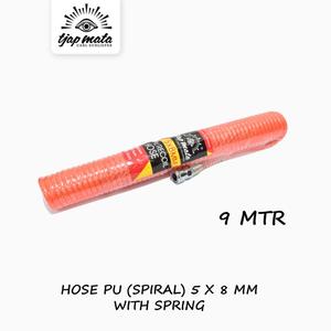 Jual Selang Spiral / Selang Recoil Angin Kompresor (With Spring) 9 MTR ...