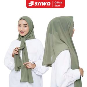 Jual Sriwa Pashmina Oval Curve Ceruty Babydoll Jilbab Malaysia ...