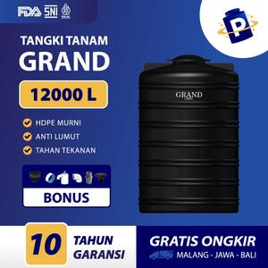 Promo Tangki Tandon Toren Tanam Grand 12000 L Sertifikat Halal Pertama ...