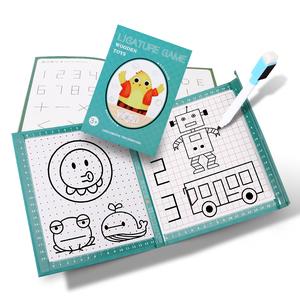 Jual Children Educational Toy Montessori Drawing Toys Pen Control ...