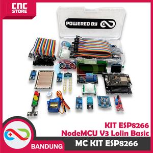 Jual MC KIT ESP8266 NODEMCU V3 LOLIN BASIC IoT KIT PEMBELAJARAN ...