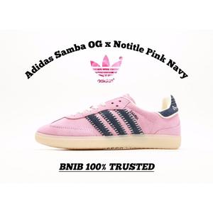 Jual (New) [Rare Item] Sepatu Adidas Samba Og X Notitle Pink Navy