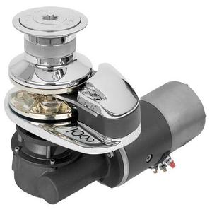 Verricello Verticale Per Barca 12V 600-1500W Inox 316L Con Comando A Corda
