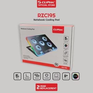 Gambar COOLING PAD LAPTOP RGB 5 FAN SILENT CLIPTEC RZC195 dari Lenovo Authorized Surabaya undefined Tokopedia