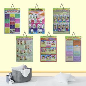 Jual Poster Edukasi Anak - Poster Anak Ayo Menghafal Mengerjakan Shalat ...