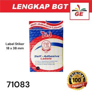 Jual Tom & Jerry No.108 Label Stiker (18 x 38 mm) Putih - 71083 ...