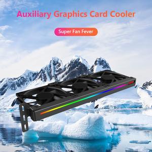 Jual GPU Ram Cooling Fan CPU Cooler ARGB 5V 3Pin 90mm Modding Tuning ...