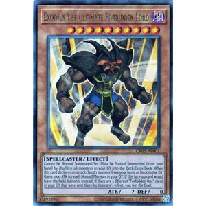 Jual YuGiOh AE CR05-AE001 Exodius the Ultimate Forbidden Lord Ultimate ...