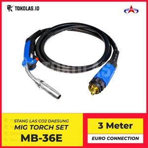 Jual Daesung Stang Las MIG Torch CO2 CO MB36 MB 36 36E Euro Binzel 3 ...