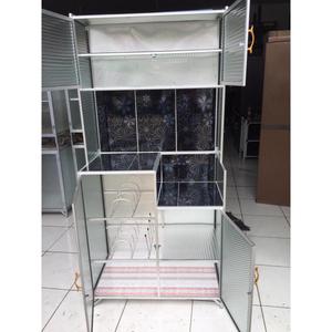 Jual Rak Piring 2 Pintu Rak Piring Alumunium Lemari Piring Lemari Dapur ...