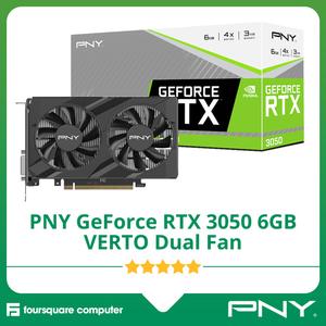 Jual VGA PNY GEFORCE RTX 3050 6GB GDDR6 VERTO Dual Fan Resmi - Jakarta ...