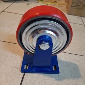 Jual Roda PU Bracket Biru Extra Heavy Duty / Roda Pu Super Heavy Duty 6 ...