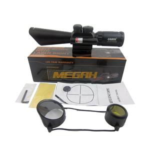 Jual LASER DAN TELESKOP SPIKE 3.5-10X40 E + RED LASER MD-R6 TELESCOPE ...