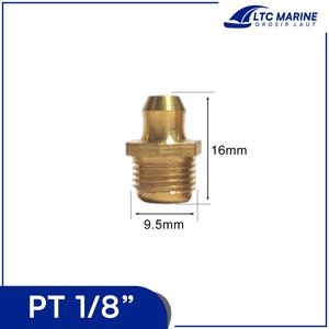 Jual IMPA 617607 Straight Grease Nipple Brass Nepel Lurus Nozel Mentega ...