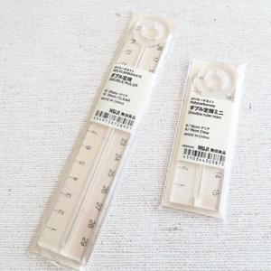 Jual MUJI DOUBLE RULER - PENGGARIS TEKUK - 30 CM - BUBBLE WRAP - Kota ...