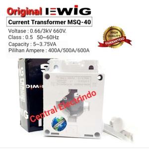 Jual NEW Current Transformer CT MSQ-40 400A~600A/5A EWIG. - 400A - Kota ...
