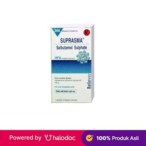 Suprema Inhaler Jual Suprasma Inhaler 100 mcg 200 Dose - Obat Asma Inhaler - Halodoc ...