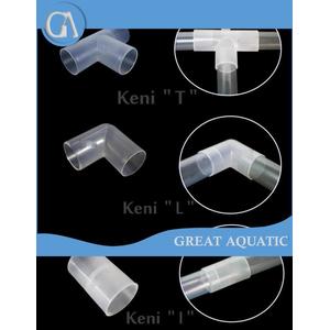 Jual SAMBUNGAN PIPA aquarium aquascape TIPE T L MIN TUTUP hidroponik ...
