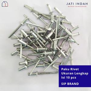 Jual Paku Rivet Ukuran Lengkap isi 10 SIP BRAND / Blind Rivet - SP 540 ...