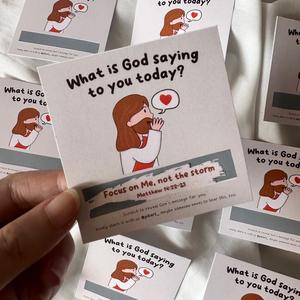 Gambar Terlaris [Grosir 100Pcs] Scratch Card/ Kartu Ucapan/ Kartu Gosok Ucapan Christian / Jesus/ Bible Verse / Rohani Kristen Sticker/ Ayat Emas/ Paskah Ucapan/ Easter Greeting Card dari Iwanshp Store undefined Tokopedia