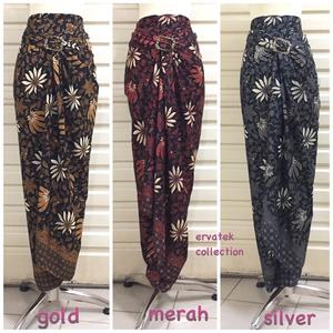 Jual Rok Lilit Serut Batik R055 Bawahan Kebaya Kartini Kutubaru Encim ...