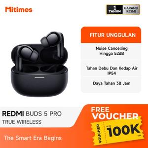 Xiaomi Redmi Buds Pro TWS True Wireless Earbuds Bluetooth ANC di All  Happy Seller Tokopedia