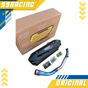 Jual Knalpot Standar Racing Aerox Nmax Pcx Original 99 Racing Type SR7 ...