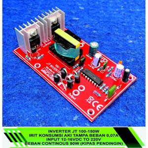 Jual Kit Inverter JT joule thief Inverter 100-150W 12v to 220V - Kota