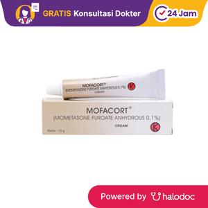 Gambar Mofacort Cream 10 g - Obat Dermatitis & Eksim - Halodoc dari Apotek Halomedika BSD undefined Tokopedia