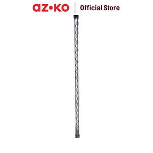 Promo AZKO Krisbow 120X4 Cm Tiang Rngka Pembatas Sisi Rak Kawat - Abu ...
