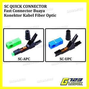 Jual Fast Connector SC APC UPC Konektor Kabel Fiber Optic Optik FA11 ...