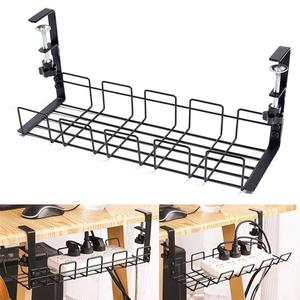 Jual Undertable portable Storage Rack Metal Cable Tray Computer Without ...