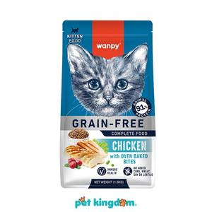 Pet Kingdom Wanpy 1.5 kg Makanan Kucing Kering Kitten grain Free Tuna