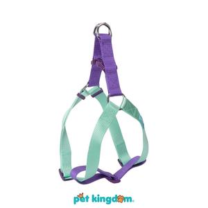 Pet Kingdom Ukuran S Coolpet Tali Ikatan Badan - Ungu/Hijau Mint