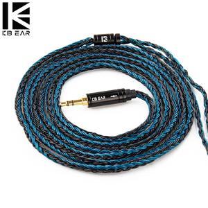 Headphone IEM Cable 2Pin 3.5mm 3.6ft, KBEAR ZiXiao 2 Strand-201 Core - View #10