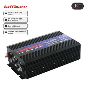Jual Power Inverter Pure Sine Wave Dc 12V To Ac 220V 3000W Taffware ...