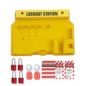 Jual Lockout Tagout Set - Lockout Station Complete Include Isi Kit-Set ...