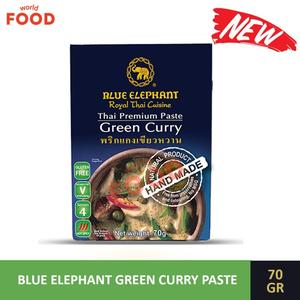 Jual BLUE ELEPHANT GREEN CURRY PASTE 70GR TERLARIS Kota