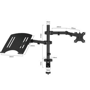 Gambar BERKUALITAS LAGI TREN BRACKET STANDING TV RODA DORONG LED TV 32 75 INCI BRACKET STANDING RODA LED TV - Dual Arm+Tray dari merrychan undefined Tokopedia