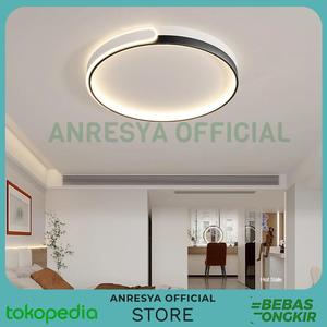 Jual Lampu Siling LED Modern Lampu Bilik Tidur Lampu Siling Bulat ...