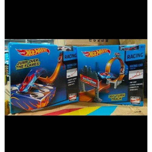 Jual Track racing hotwheel besi loop 360 derajat turn metal diecast ...