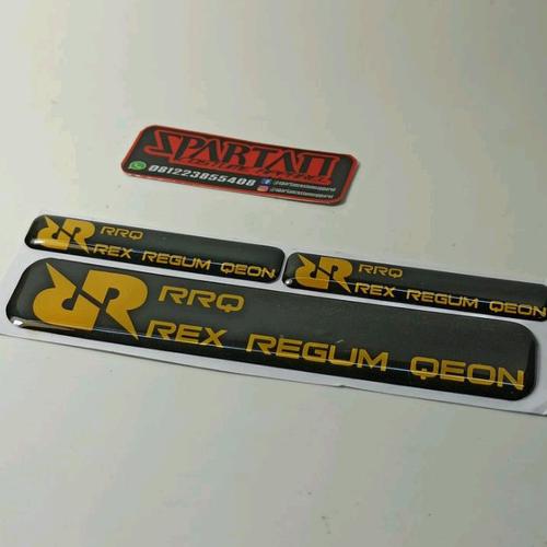 Jual Stiker Timbul RRQ logo 3in1 Sticker Emblem 3D Lentur - Kab ...