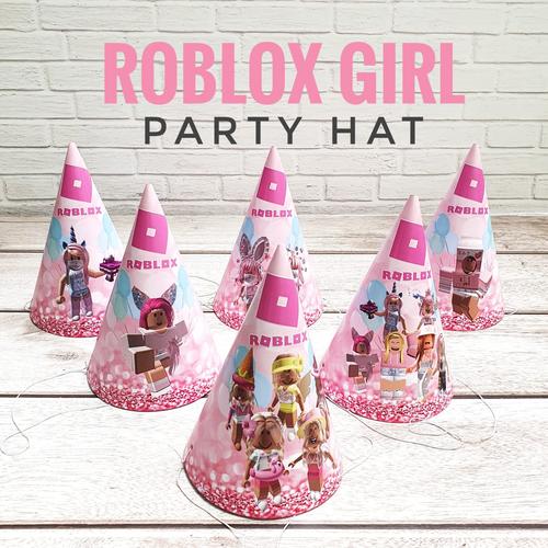 Jual Roblox Girl Topi Pesta Party Hat Perlengkapan Aksesoris