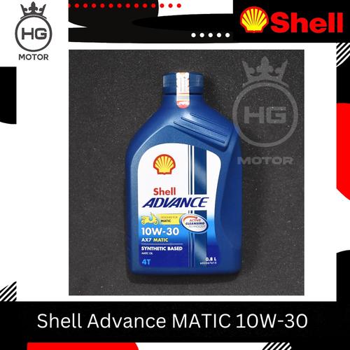 Ax012 Shell Jual Shell Advance AX7 AX 7 10W-30 0.8 Liter Minyak Pelumas Mesin Mobil ...
