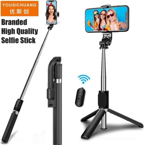 Promo YSC Professional High Value Tongsis Bluetooth Remote Selfie Stick  Tripod HP P67 Pink di Maxi Bsg Official Tokopedia