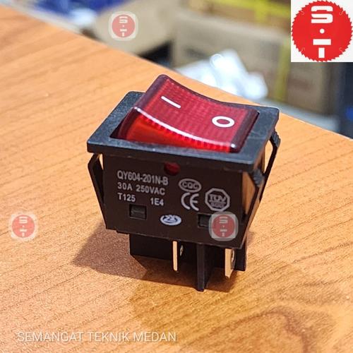 Jual SWITCH SAKELAR TOMBOL ON OFF MESIN TRAFO TRAVO LAS 30A 30 A 4 KAKI ...