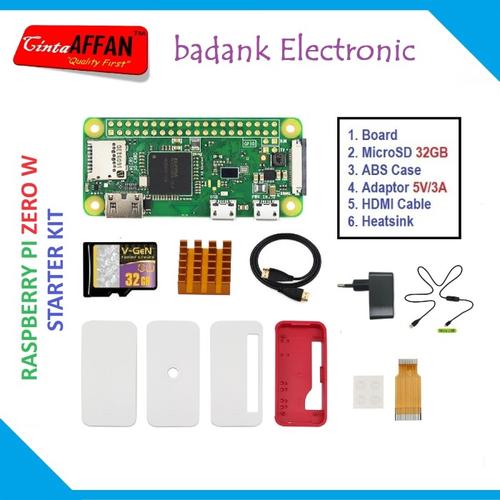 Jual Raspberry Pi Zero W - Built in Wifi Bluetooth - STARTER KIT [JB1 ...